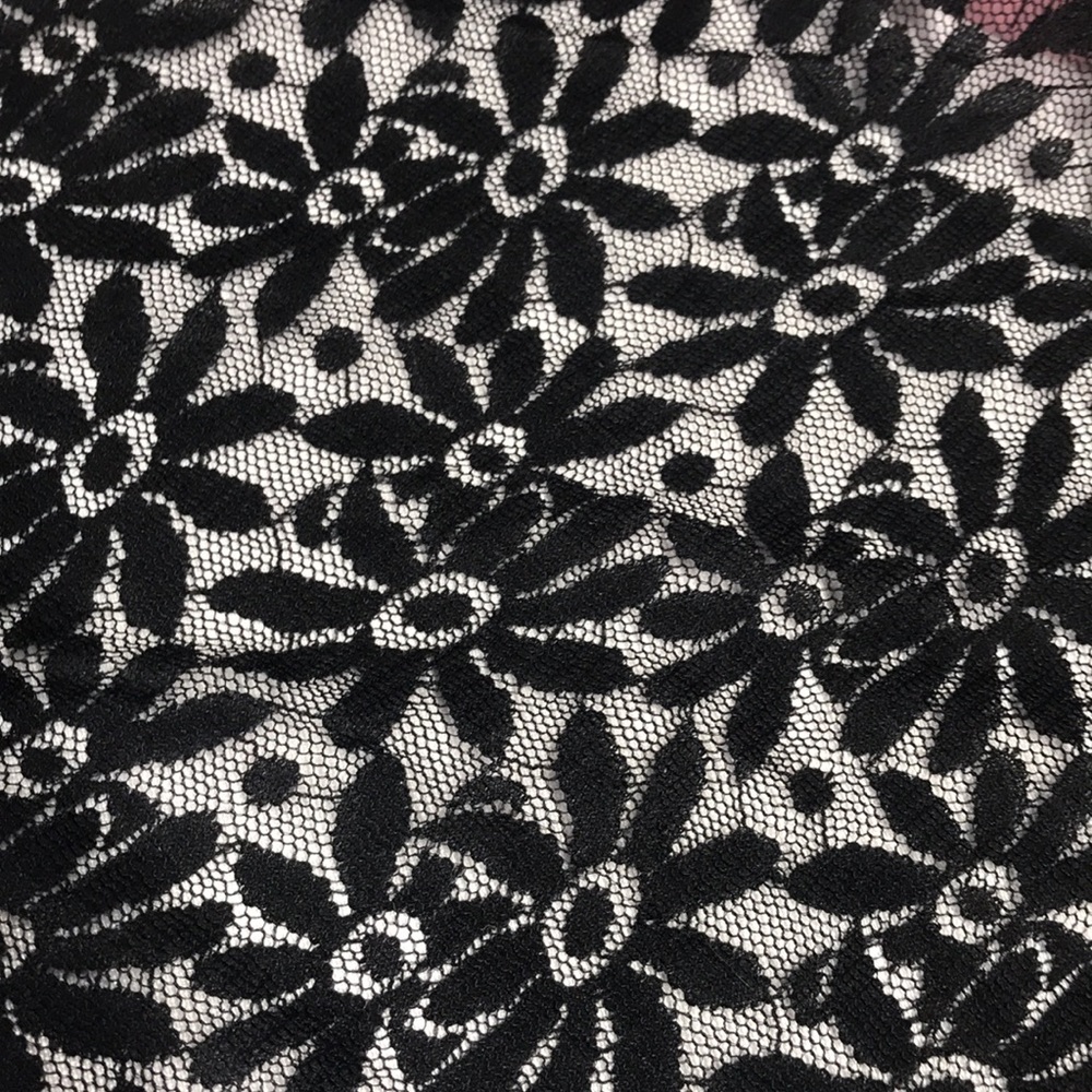 Lacey Black Shawl - Picture 3 of 3
